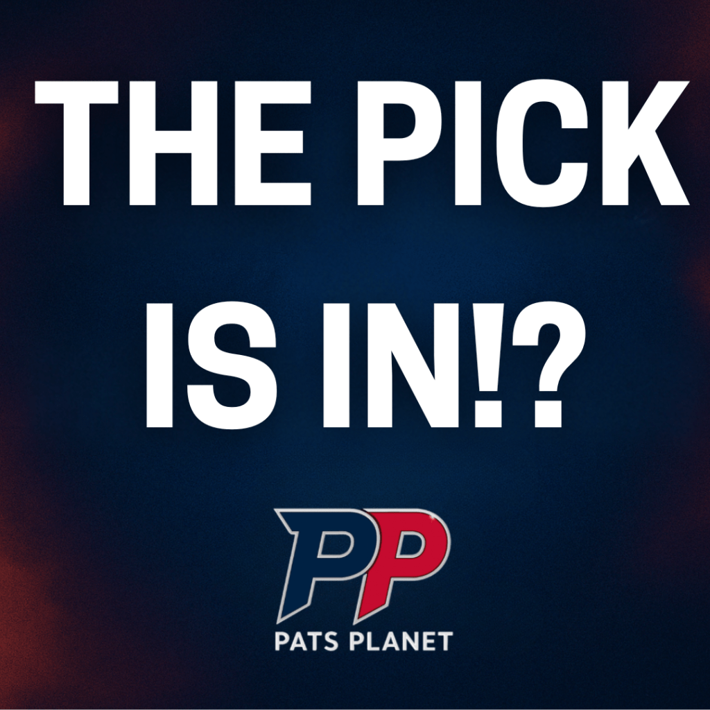 The Pick Is&nbsp;In??