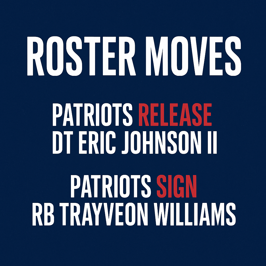 Patriots Make Minor Roster Moves Ahead of Training&nbsp;Camp