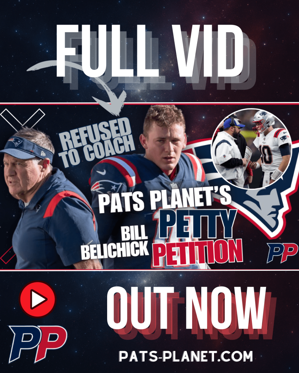 Bill Belichick’s Petty Petition.. NEW VIDEO&nbsp;OUT