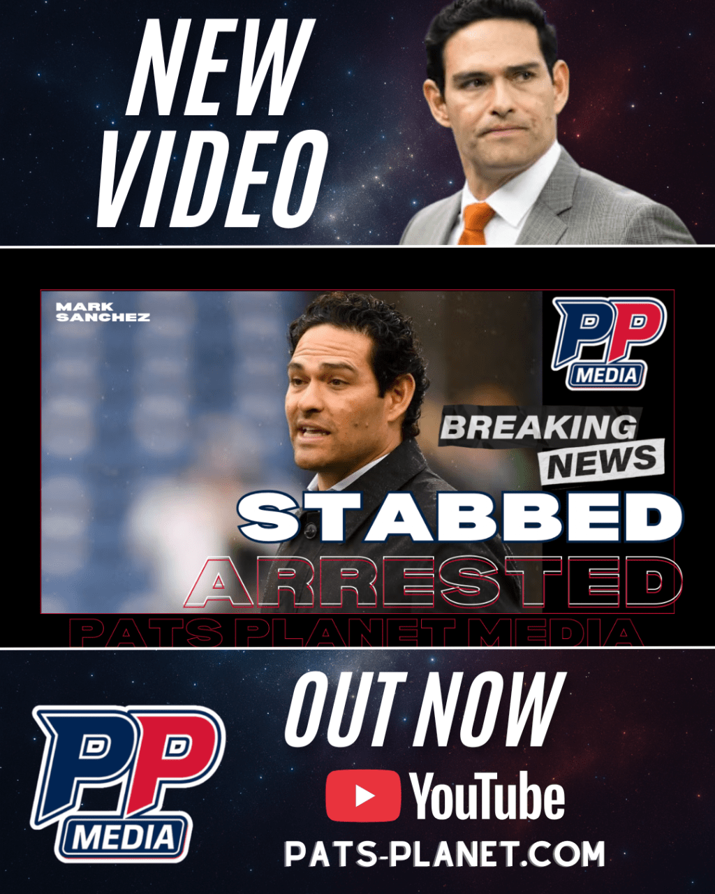 Mark Sanchez Stabbed, Hospitalized &&nbsp;Arrested!