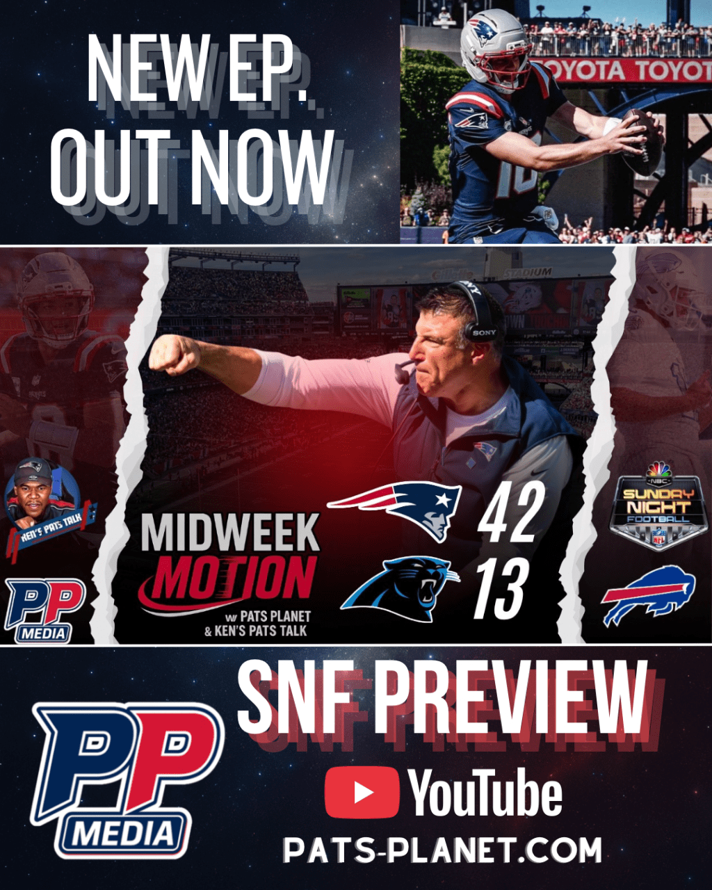 NEW Midweek Motion: Previewing Primetime SNF! @ Buffalo&nbsp;Bills
