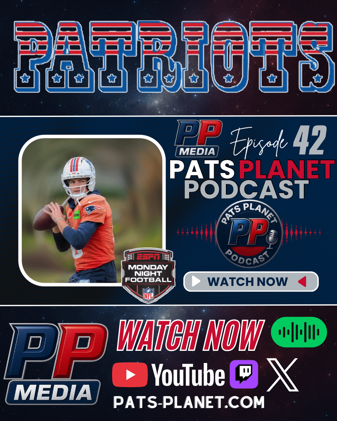 Thankful for the 2025 Patriots; Pats/Giants + More w/Pats Nihilist {Pats Planet Podcast&nbsp;#42}