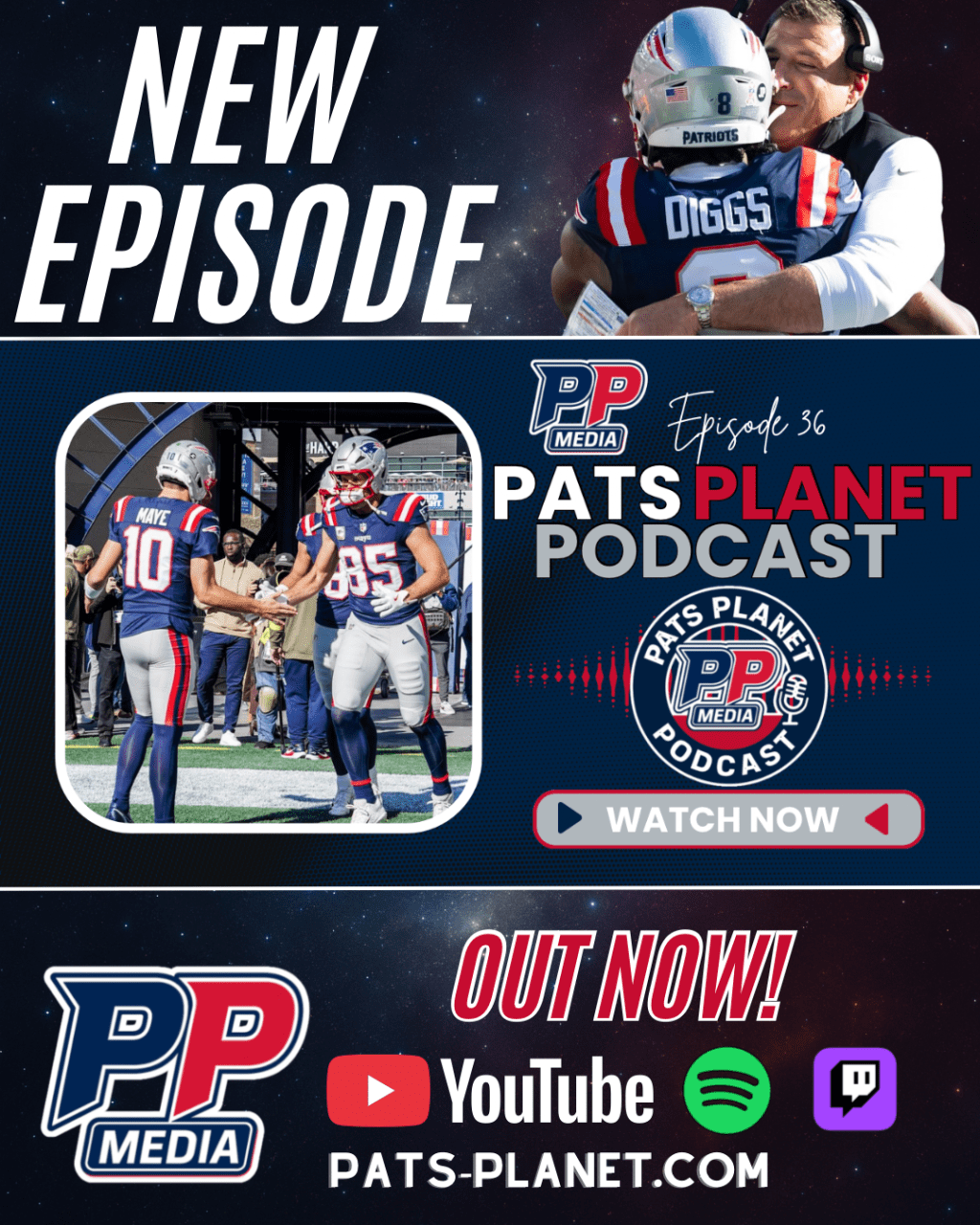 Pats Planet Takin’ Shots At Negative Drake Maye Opinions? New Podcast Drop On Their&nbsp;HEADTOP!